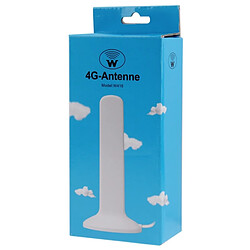 Wewoo Antenne intérieure 4G SMA mâle - Blanc pas cher