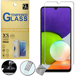 Htdmobiles Film de protection vitre verre trempe transparent pour Samsung Galaxy A22 4G