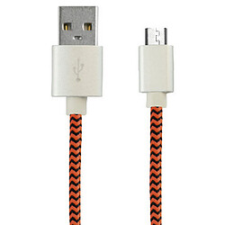 Acheter Câble USB vers Micro USB KSIX 1 m Naranja