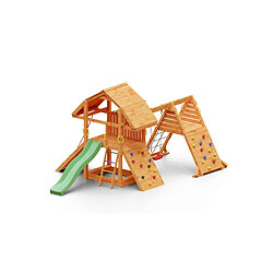 Aire de jeux en bois Buffalo Spider multifonctions de chez Fungoo