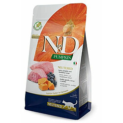 N&D Pumpkin Cat Lamb & Blueberry NEUTERED Adult 300 GR