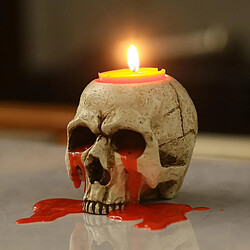 Acheter Bougeoir Crying Skull Candlestick Taper