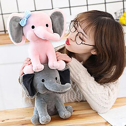 Avis Belle 9,8 Pouces Poupée éléphant En Peluche Peluche Jouet De Noël Rose