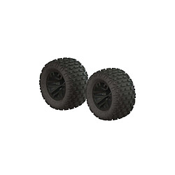 Arrma AR550044 - dBoots Fortress MT Tire Set Glued Blk (2)