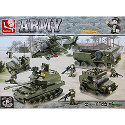 Jeu de construction SLUBAN Elements Army Series Forces Terrestres