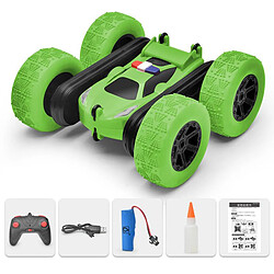 Avis RC Car Stunt Car Kids Toy Car 4WD High Speed Off Road Truck Vert