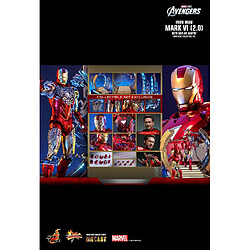 Hot Toys MMS688D53 - Marvel Comics - The Avengers - Iron Man Mark VI & Suit-Up Gantry