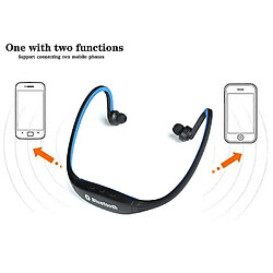 Universal Daono S9 Bluetooth 4.0 Headset Sport Wireless Headphones Music Earphones stéréo + Micro SD Card Slot pour iPhone Huawei Xiaomi pas cher