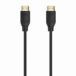 Aisens Câble HDMI V2.0 Premium Haute Vitesse / Hec 4K@60Hz 18Gbps - A/MA/M - 5,0m - Couleur Noir