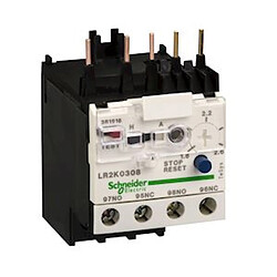 relais de protection thermique - pour contacteur tesys k - 2.6 à 3.7a - schneider electric lr2k0310