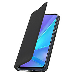 Étui Oppo A72 / A52 Housse Porte-carte Fonction Support Soft Touch Bigben Noir