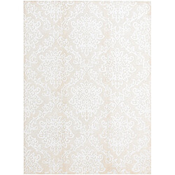 Vidal Tapis de laine 241x175 beige Darya