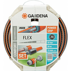 Gardena 18034-20 Comfort Flex Tuyau Gris/Orange Plastique 30 x 30 x 30 cm