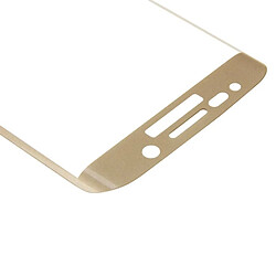 Acheter Wewoo Verre trempé or pour Samsung Galaxy S6 Edge 0.2mm 9 H Surface Dureté 3D Courbée Plein Écran Anti-Explosion Film