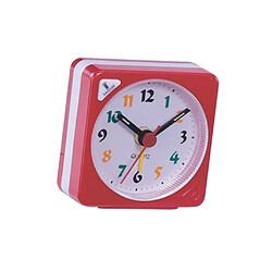 Avis mini voyage horloge dégradé son bureau réveil snooze veilleuse rouge