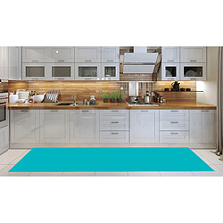 Alter Chemin de cuisine, 100% Made in Italy, Tapis antitache avec impression numérique, Tapis antidérapant et lavable, Modèle Earline, 280x52 cm