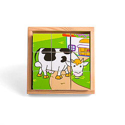 Avis Bigjigs Toys Puzzle Cube Animal en Bois