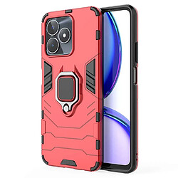 Htdmobiles Coque pour Realme C51 / C53 / Narzo N53 - housse etui rigide anti choc + verre trempe - ROUGE