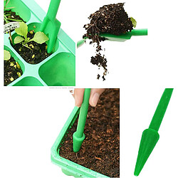 Avis BESTA 4PCS Mini Kit d'outils de jardinage, Succulent Garden Kit Réglable Semis Semis Transplanteur Perforateur Planteur Et Cutter Pour Plantes Charnues