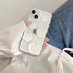 Avis GUPBOO Étui pour iPhone12 Coque de téléphone portable love simple blanche transparente