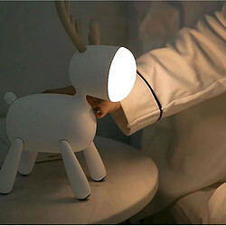 Avis Universal Lumière de nuit, éclairage d'ambiance, lampe de cerf à LED, lampe de bureau pour enfants, blanc.