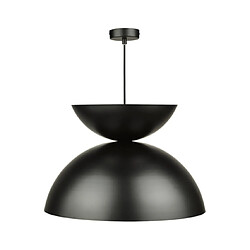 Luminaire Center Suspension Riya Noir mat