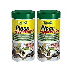 Aliment complet Tetra pleco wafers 250 ml (Lot de 2).