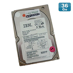 Disque Dur 36.4Go USCSI Ultra SCSI 3.5" IBM 19K1468 FRU 19K1469 10000RPM - Occasion