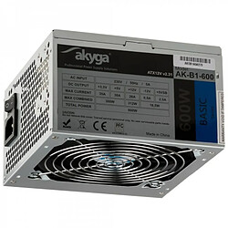 Bloc d'Alimentation Akyga AK-B1-600 ATX 600 W RoHS