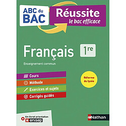 Français 1re : enseignement commun : réforme du lycée - Occasion