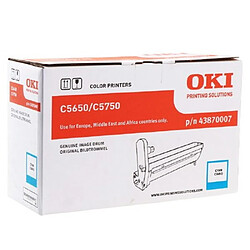 Oki C5650 Tambour Cyan 43870007