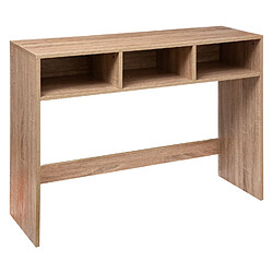 Five Simply Smart Console d'entrée design Mix'n modul - L. 102 x H. 75 cm - Couleur bois naturel