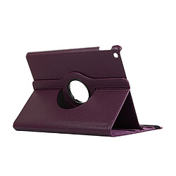 Acheter Etui en PU litchi avec support violet pour votre Apple iPad 10.2 (2019)