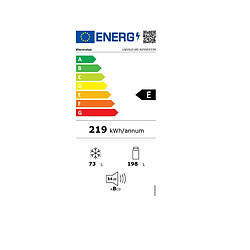 Réfrigérateur combiné à glissière 271l blanc - LNS5LE18S - ELECTROLUX