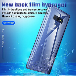 Avis Wewoo Film protecteur Protection dorsale à couverture totale avec d'alcool et coton à gratter25 PCS Softpour Galaxy S8 Plus