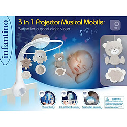 B-Kids 3in1 Music Projector Beige