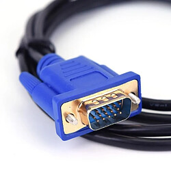 Acheter HDMI mâle vers VGA Male Video Converter Adaptateur Câble pour DVD HDTV 1080P PC-1.8M