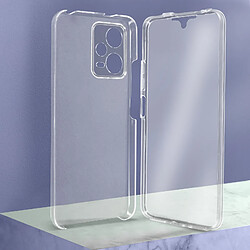 Avizar Coque 360° pour Xiaomi Redmi Note 12 5G Arrière Rigide Avant Souple Transparent pas cher