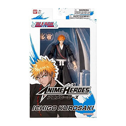 Bandai - Anime Heroes - Bleach - Figurine Anime Heroes 17 cm - Kurosaki Ichigo - 36971 Multicolore