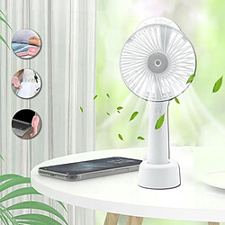 Acheter Mini Ventilateur Portatif Portatif Climatiseur Rechargeable USB Humidifiant Les Ventilateurs de Brouillard de Pulvérisation Bureau Extérieur