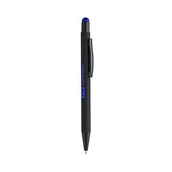 Totalcadeau Stylo bleu avec pointe en caoutchouc avec encre bleu Couleur - Orange pas cher pas cher