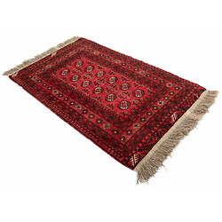 Vidal Tapis de laine 167x107 rouge Afghan