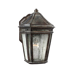 Elstead Lighting Applique murale extérieur Londontowne Acier Châtaigne Matériau : Acier Coloris : Châtaigne Nombre d'ampoules : 1 Type d'ampoule : E27 Puissance max par ampoule (W) : 75 Ampoules incluses : Non IP : 44 Hauteur en Cm : 29.7 Largeur