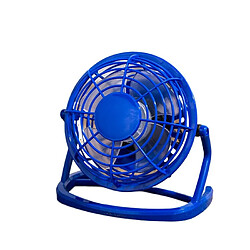 (Bleu foncé) Mini Ventilateur de Bureau USB Petit Refroidisseur Personnel Silencieux Ventilateur de Table Portable Alimenté par USB