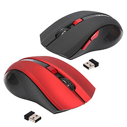 Acheter Souris sans fil usb 6 boutons 2.4g optique réglable 2400dpi jeu noir