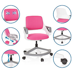 Hjh Office Chaises pour enfants KID FLEX mesh rose hjhOFFICE