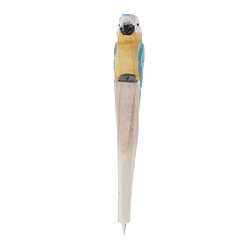 Acheter Stylo à Bille En Forme D'oiseau De Sculpture Sur Bois Pour Les Collections B