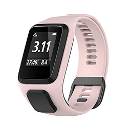 Avis Bracelet de montre Accessoires montre connecté pour Tomtom4 - Rose clair