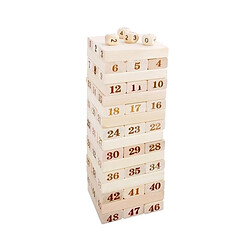 Wewoo Jeu construction DIY 48 blocs de en bois de pile de PCS