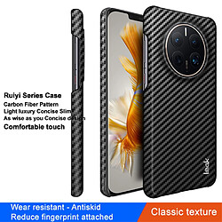 Coque en TPU + PU IMAK texture en fibre de carbone, mince, anti-chutte pour votre Huawei Mate 50 Pro 4G